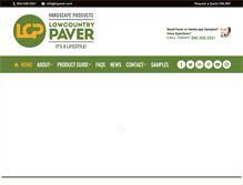 Tablet Screenshot of lcpaver.com